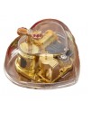 蝴蝶愛心 透明 心型音樂盒 MUSIC BOX